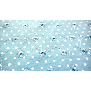 Set of 2 - Polyester & Cotton - Chikan Work - Handkerchief Hanky Napkin - 15"